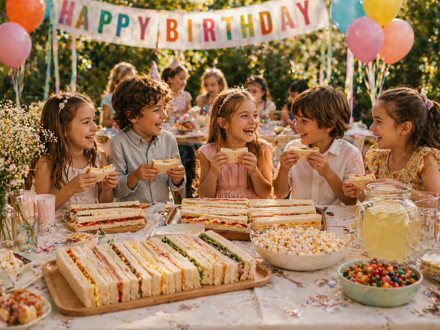 Catering de sándwiches para eventos